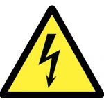 Знак за внимание, Внимание опасност от високо напрежение, Внимание електрически ток